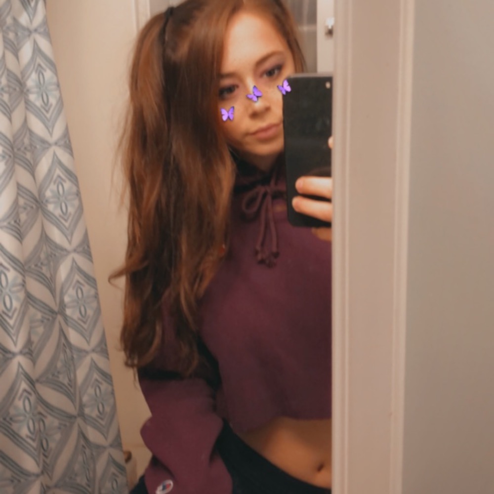 Champion Cropped Hoodie